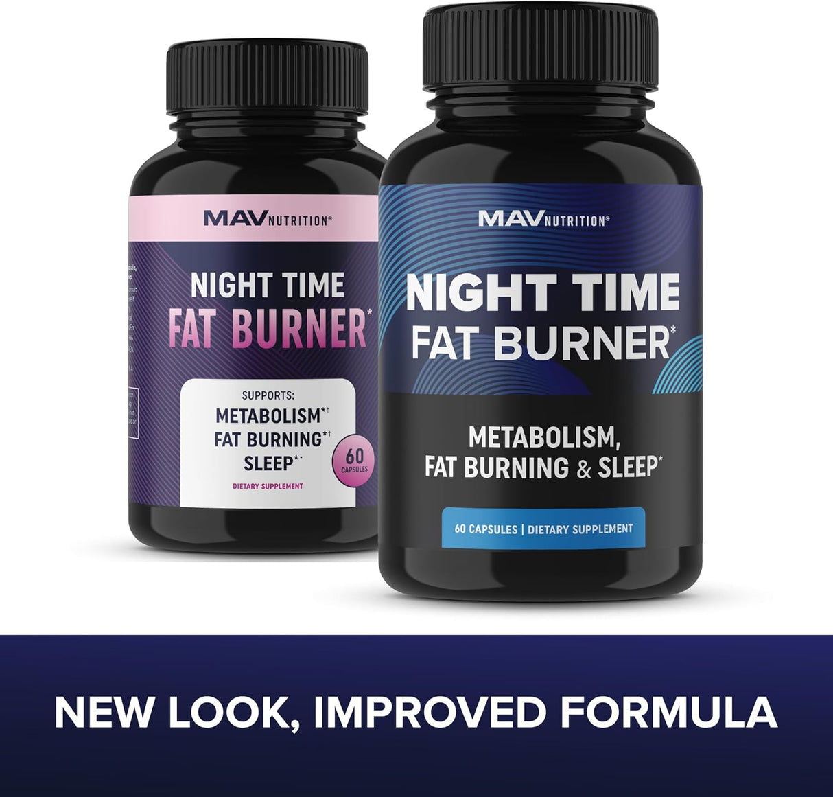 Suplemento Quemador de grasa nocturno Supresor del apetito