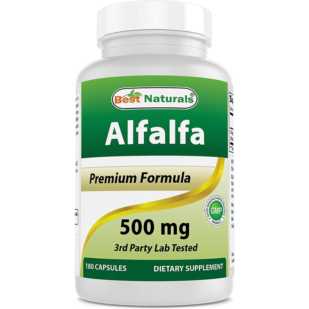 Suplementos Alimenticios Alfalfa Green 180 cápsulas