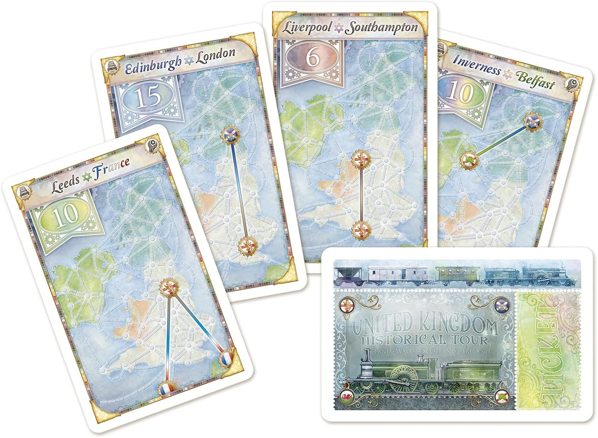 Expansión Ticket to Ride Reino Unido y Pennsylvania - Days of Wonder