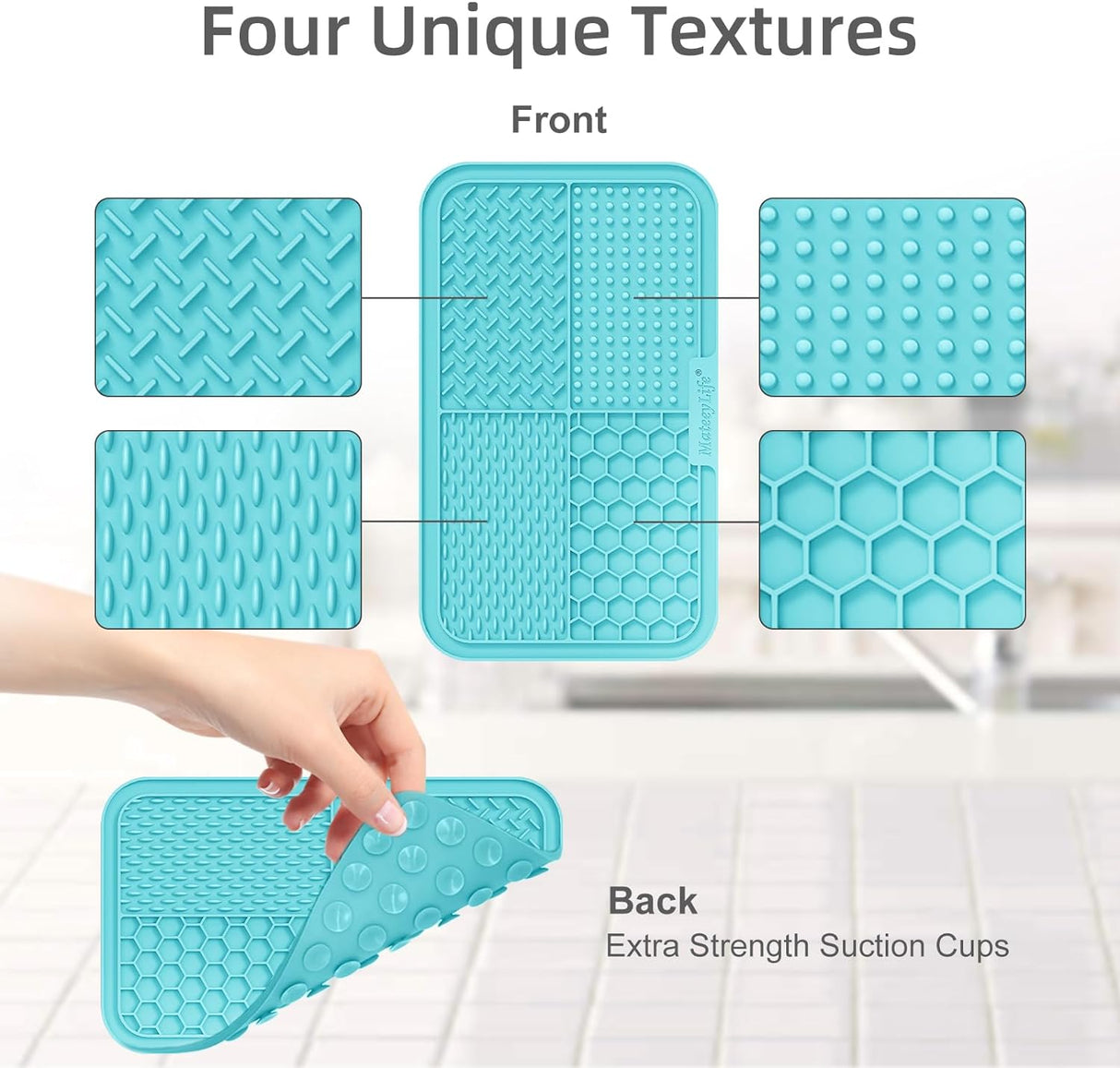 2 comederos grandes para lamer perros para aliviar ansiedad