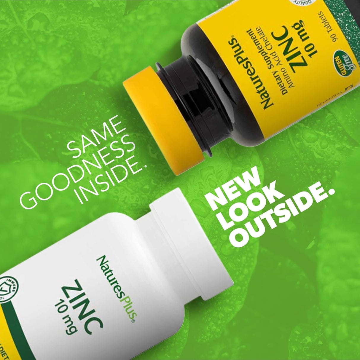 Suplementos de zinc 10 mg 90un para reparación celular