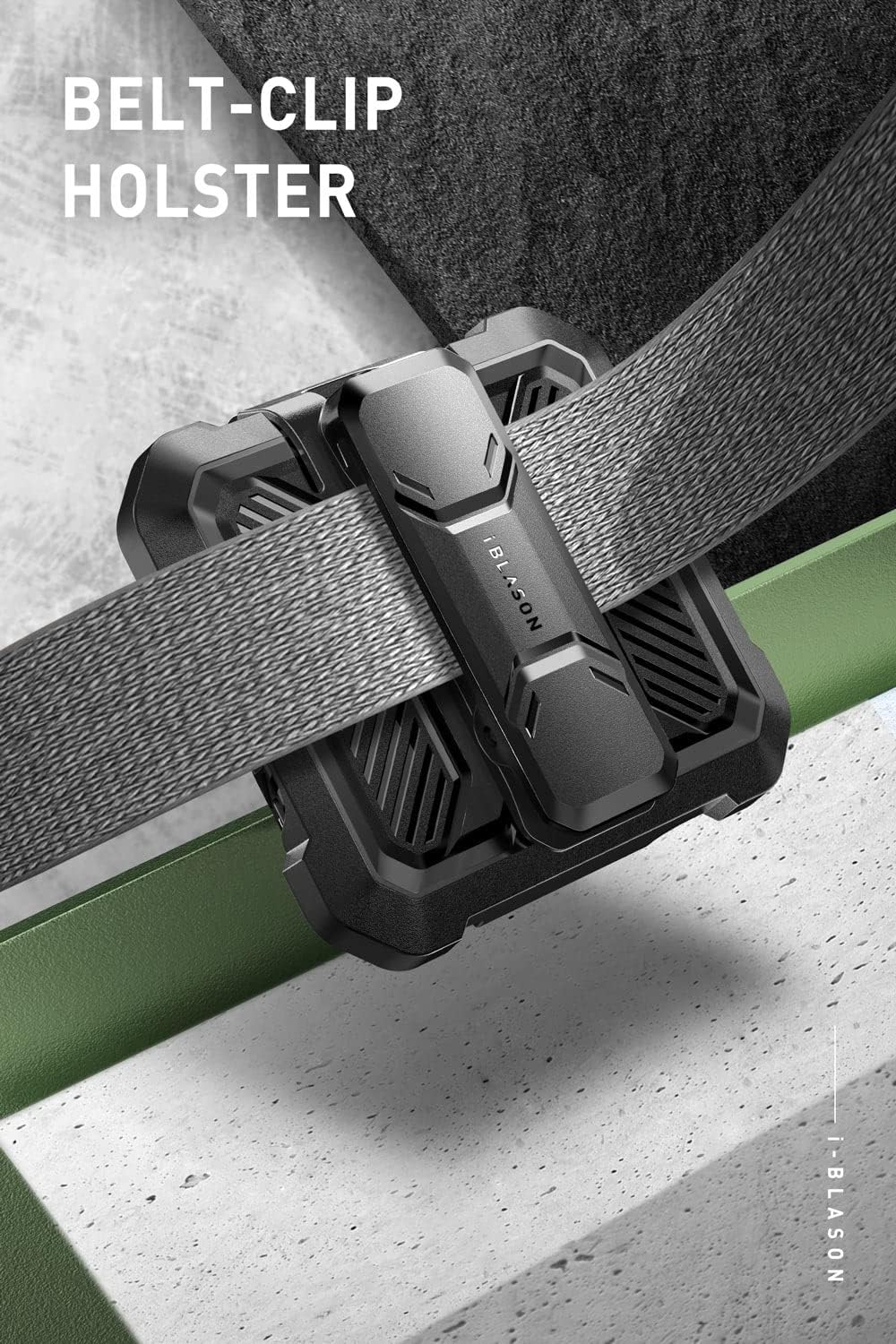 i-Blason Armorbox Series - Funda resistente para Samsung Galaxy Z Flip 4 5G (2022), con reducción de golpes y parachoques (Guldan)