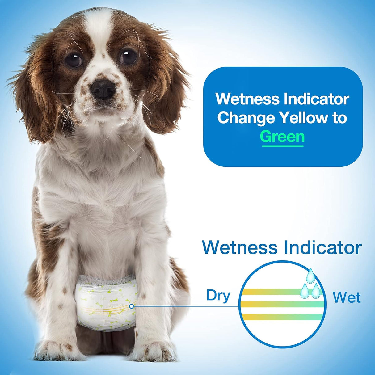 Pet Soft Pañales desechables perros machos tamaño pequeño