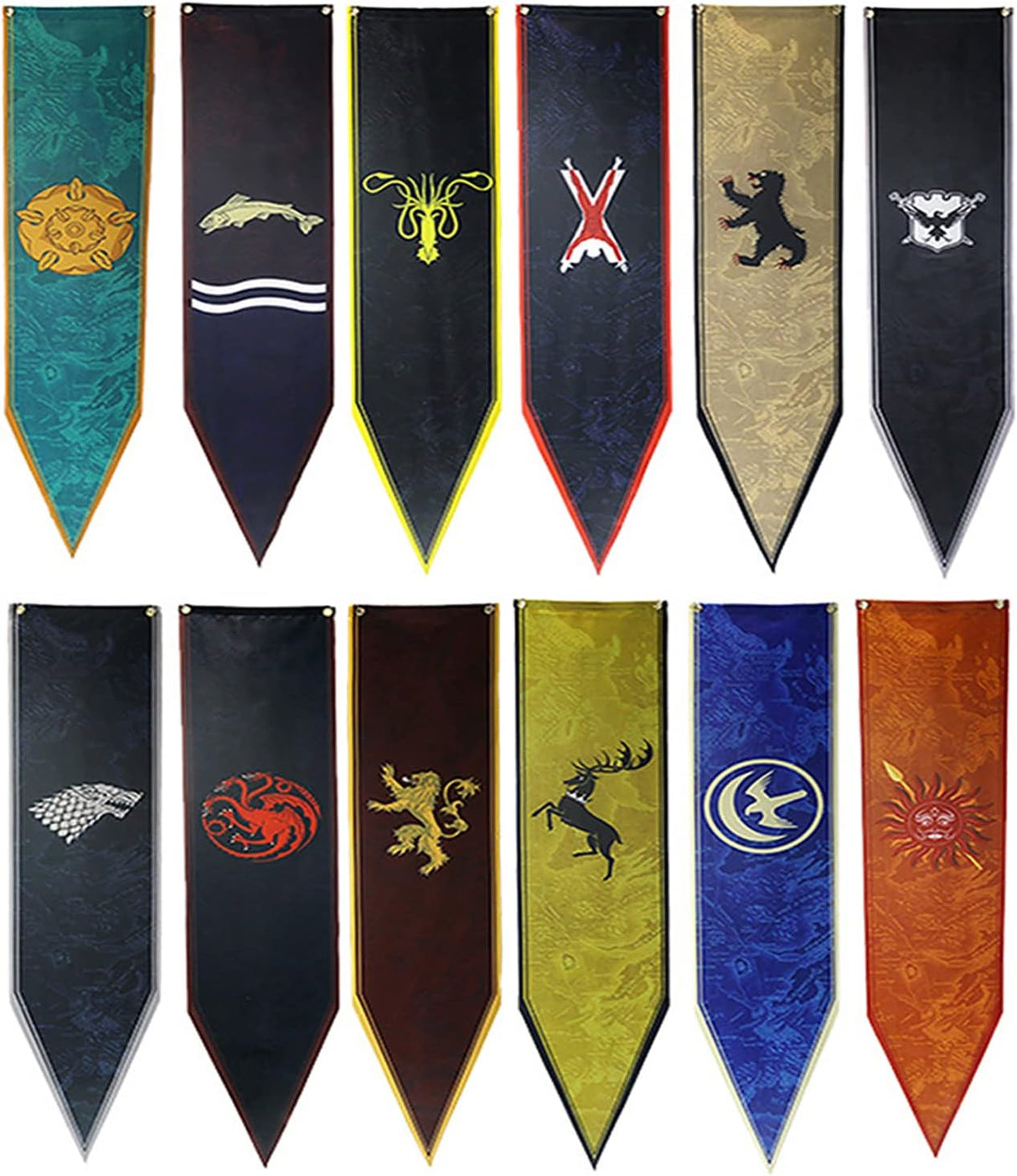 Bandera de jardín Juego de Tronos Casa Greyjoy 150x30CM