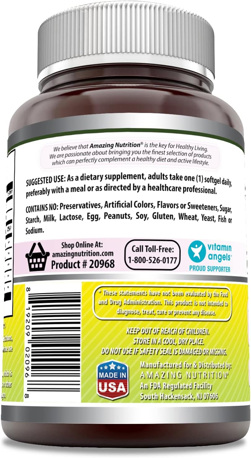 Suplemento Amazing Aceite de onagra de 1300 mg 120 unidades