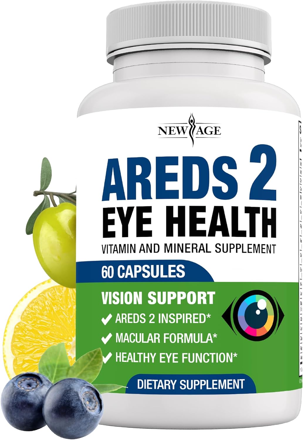 Suplemento AREDS 2 para Ojos con Luteína y Vitaminas