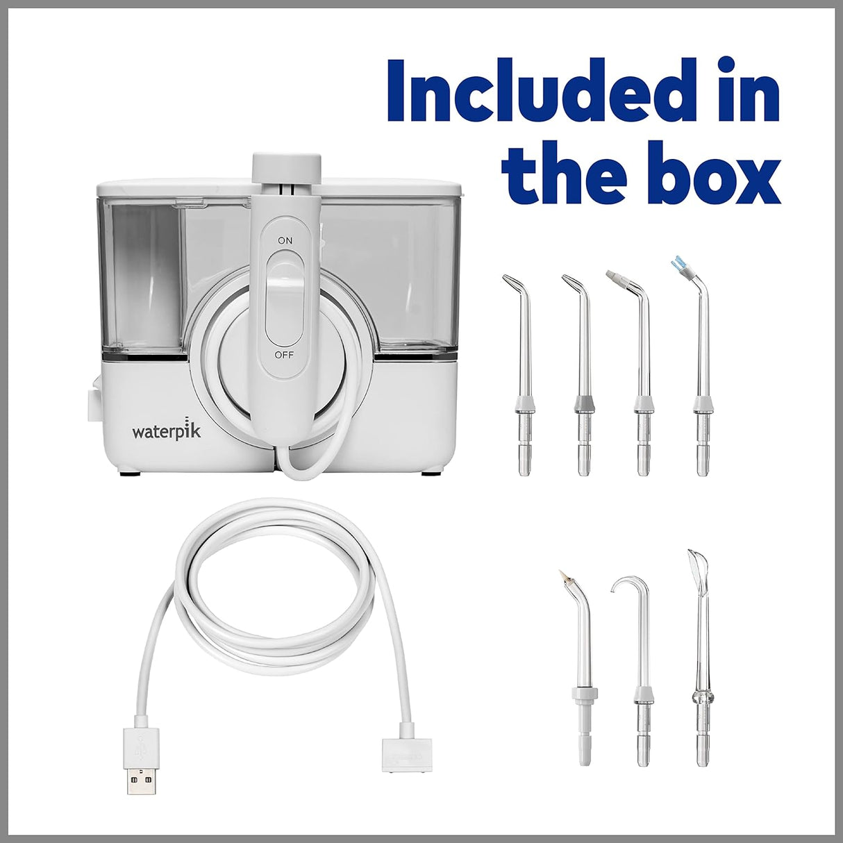 Limpiador de dientes inalámbrico recargable y portátil ION