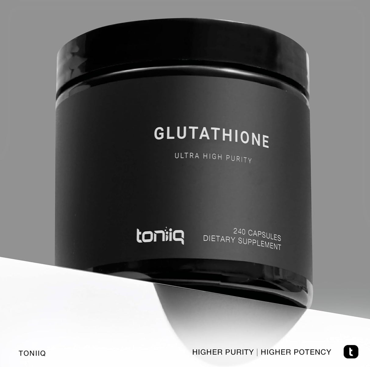 Suplemento Toniiq Cápsulas de glutatión de ultra 1000 mg