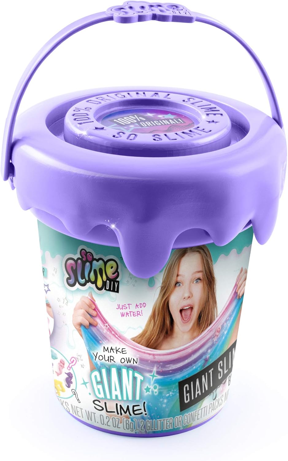 Kit de Super Slime - DIY Gigante con Personajes Sorpresa