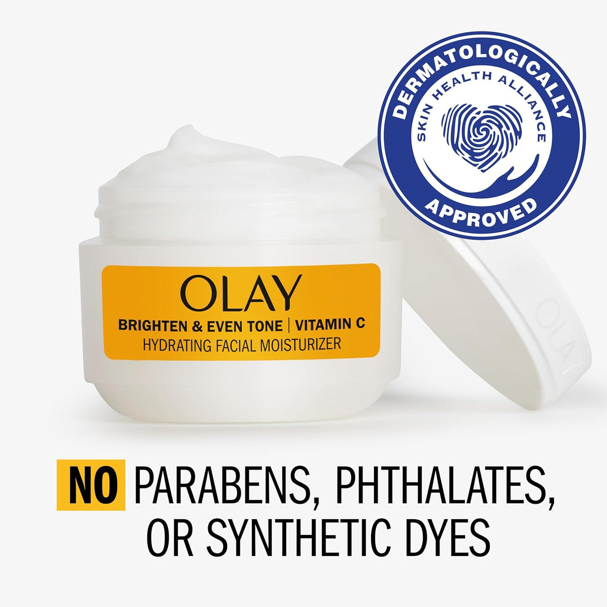 crema hidratante facial de ácido láctico Olay