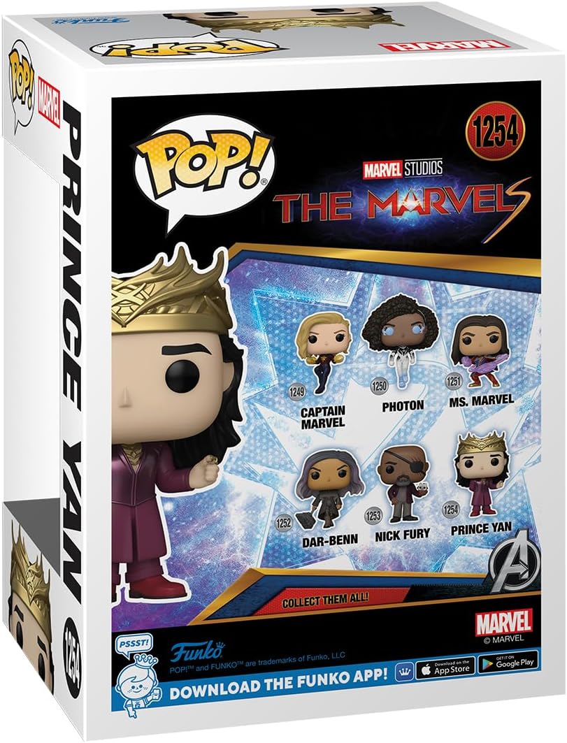 Funko Pop! Películas: The Marvels - Príncipe Yan Coleccionable