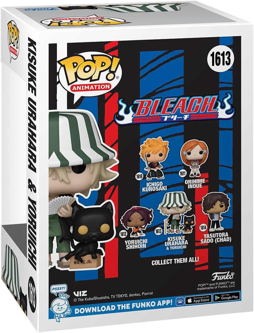 Funko Pop! Bleach: Kisuke Urahara y Yoruichi 2-Pack Colección