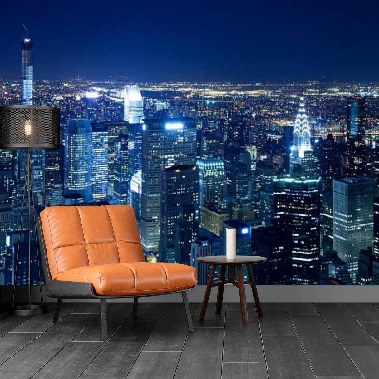 Papel Tapiz 3D Autoadhesivo Skyline de Nueva York 100''X144