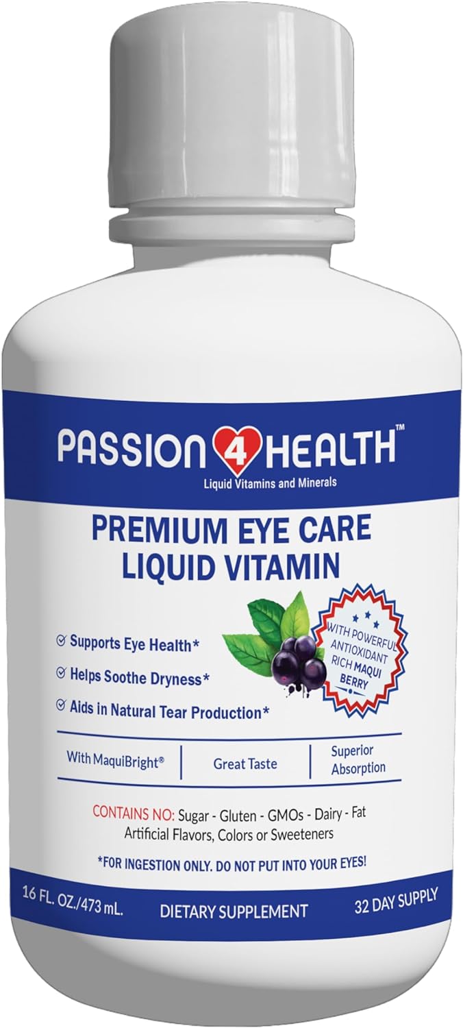 Suplementos Passion 4 Vitaminas líquidas para los ojos