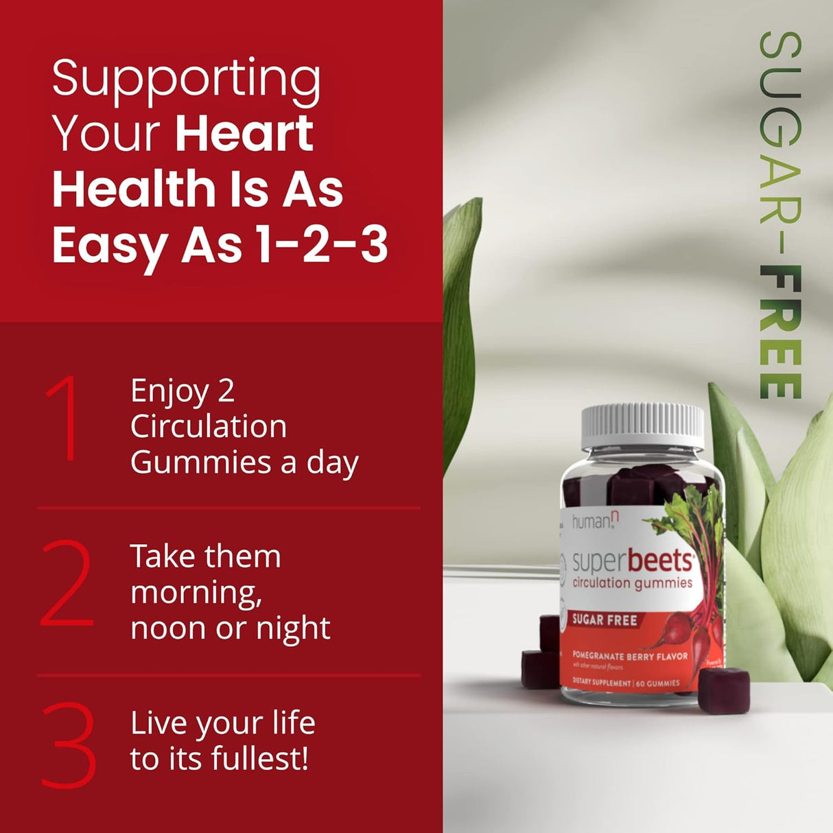 Suplementos Alimenticios de circulación de óxido nítrico