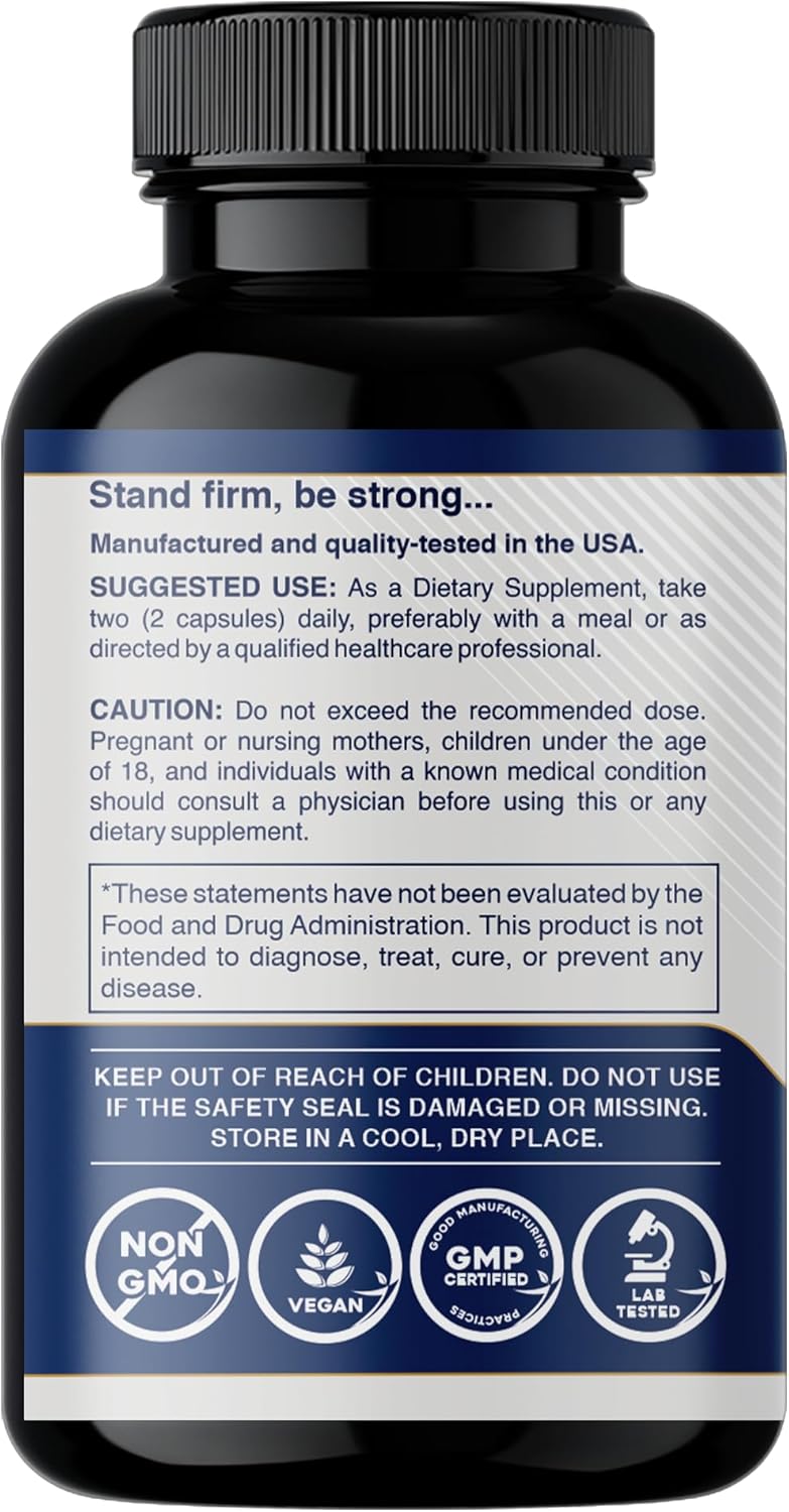 Suplementos de Ashwagandha 6000mg, Veggie Cápsulas, 120 Uds.