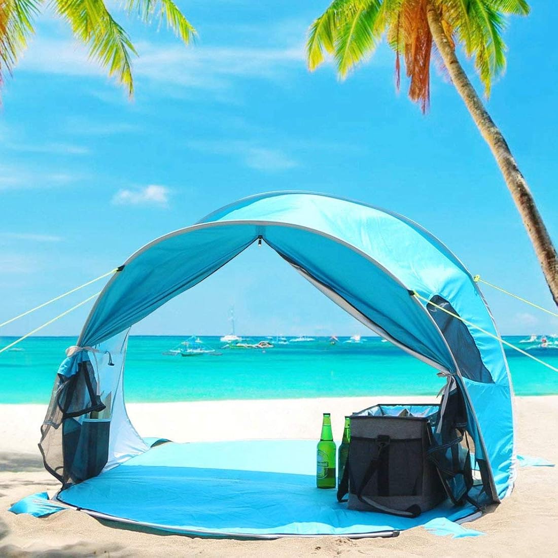 WolfWise UPF 50 Easy Pop Up 3-4 personas Tienda de playa