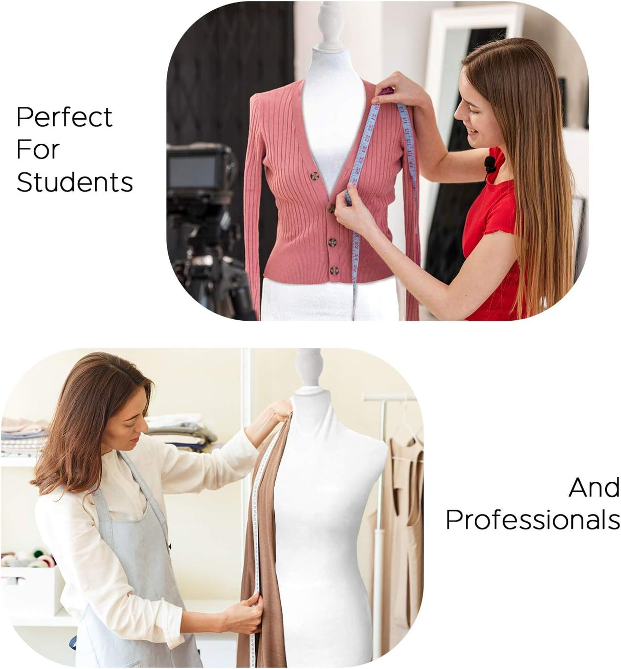 Funda de Maniquí NAVAdeal, 100% hecha a mano, suave y elástica