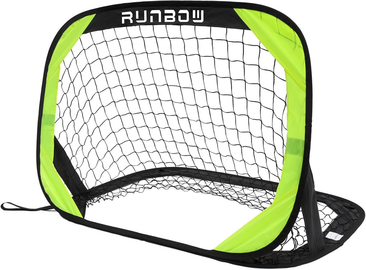 Portería de fútbol portátil desplegable para juegos