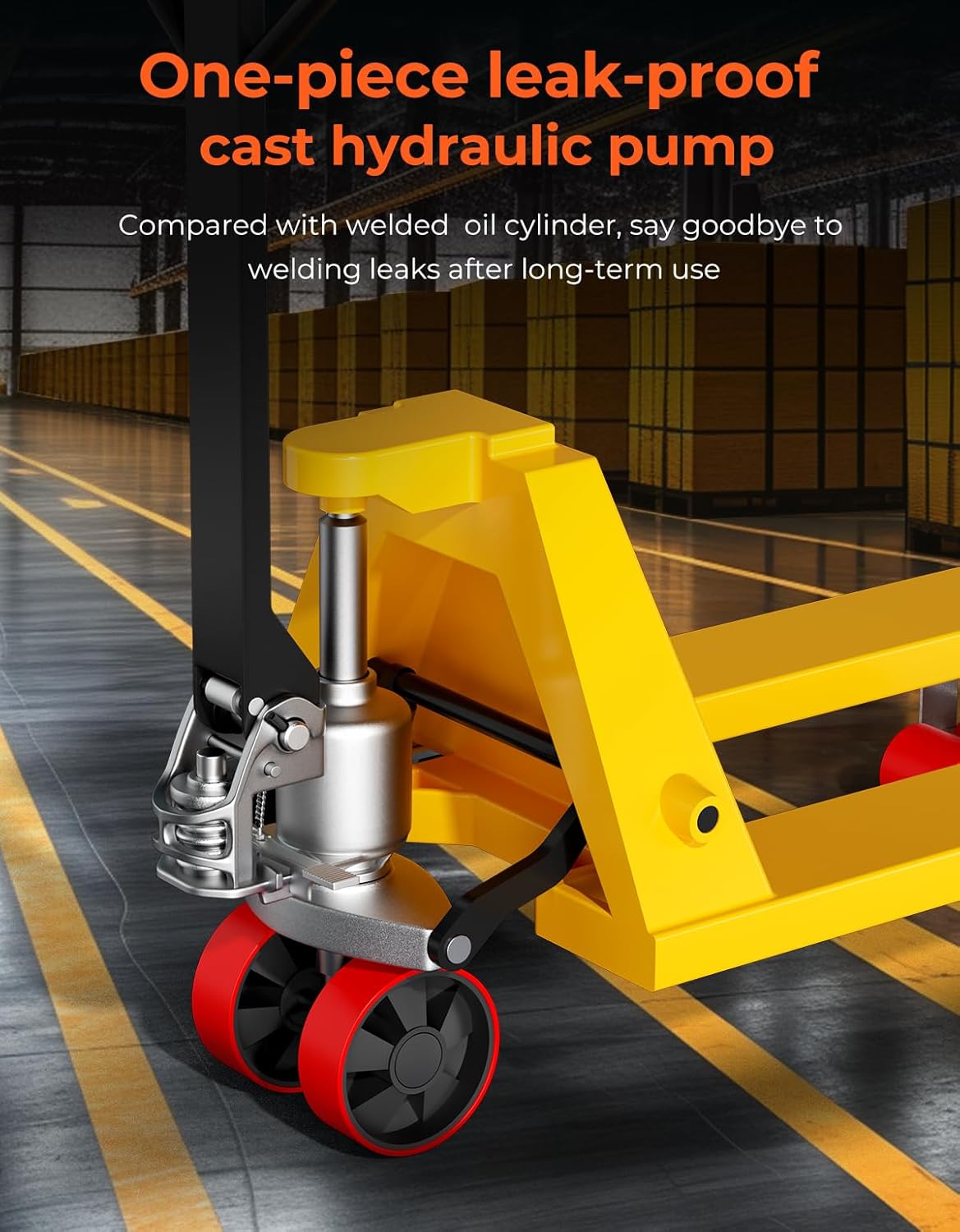 Carretilla Manual Arczorix 6600 Lb, 27 x 48, Mini Pallet Jack