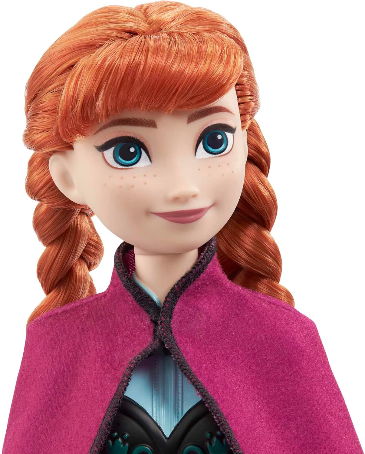 Muñeca Anna de Mattel Disney Princesas, Posable con ropa y accesorios