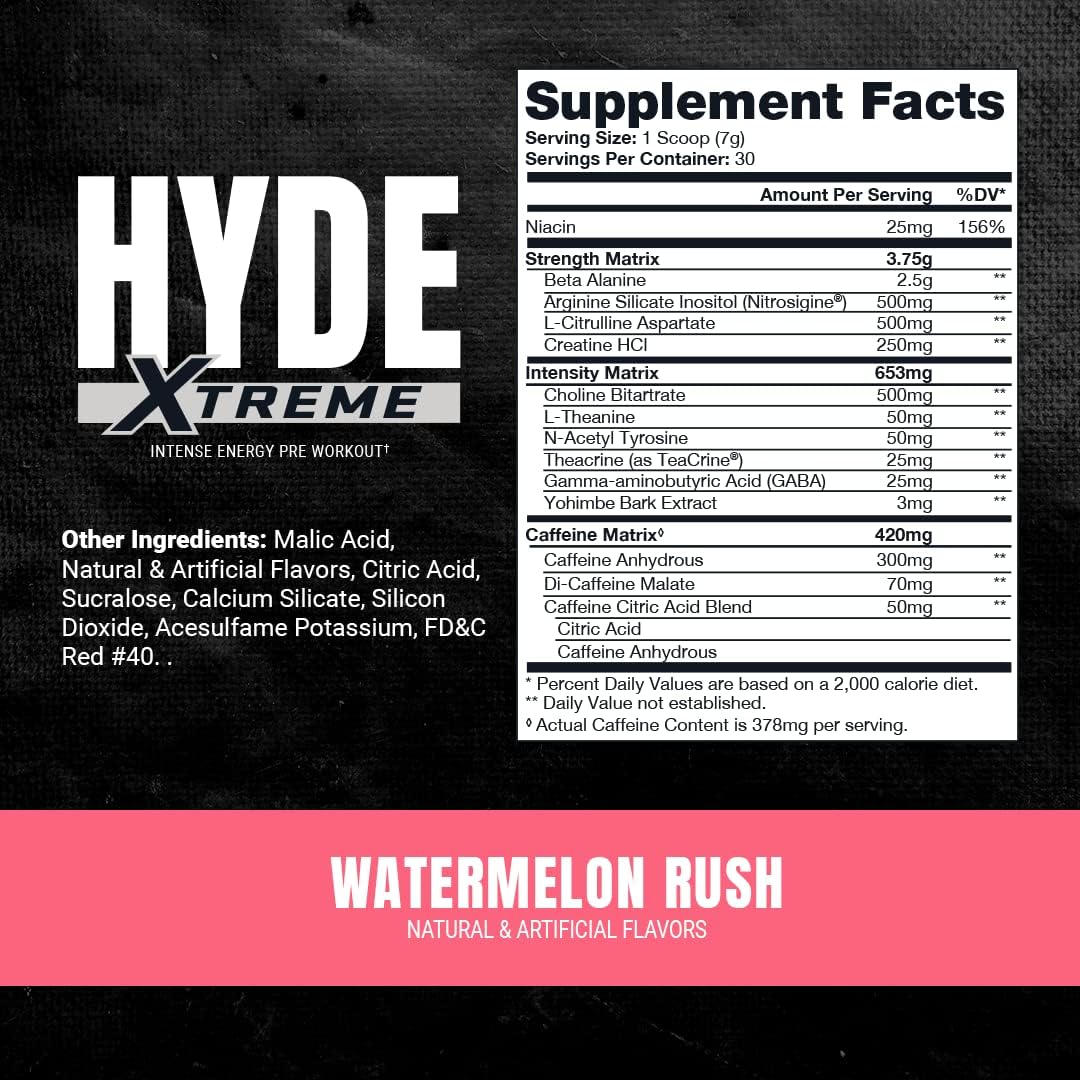 Suplementos Alimenticios Polvo de preentrenamiento