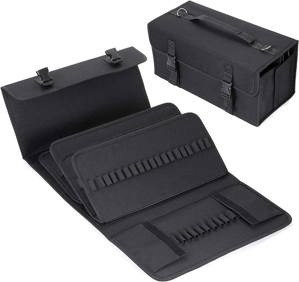 Estuche para Marcadores con 171 Ranuras y Soporte para Bolsa