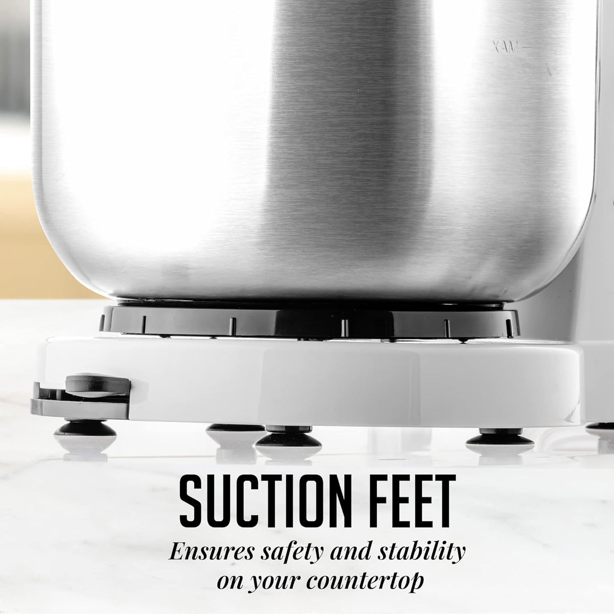 Batidora de pie OVENTE 3.5L, 5 velocidades, 250W SM680W