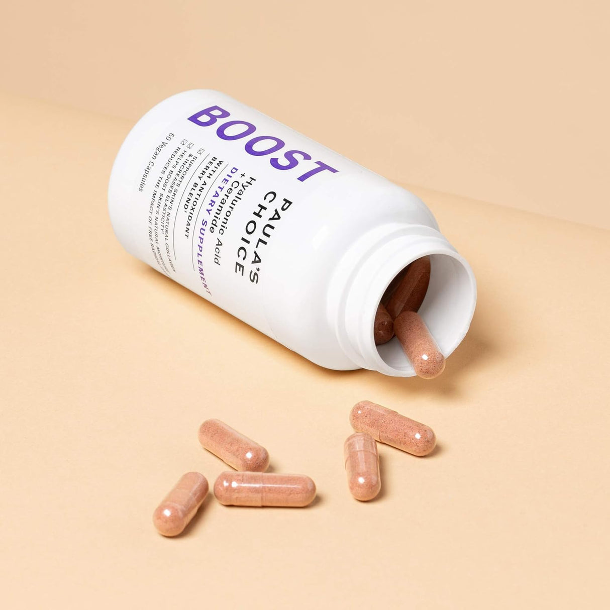 Suplemento dietético de ácido hialurónico ceramida