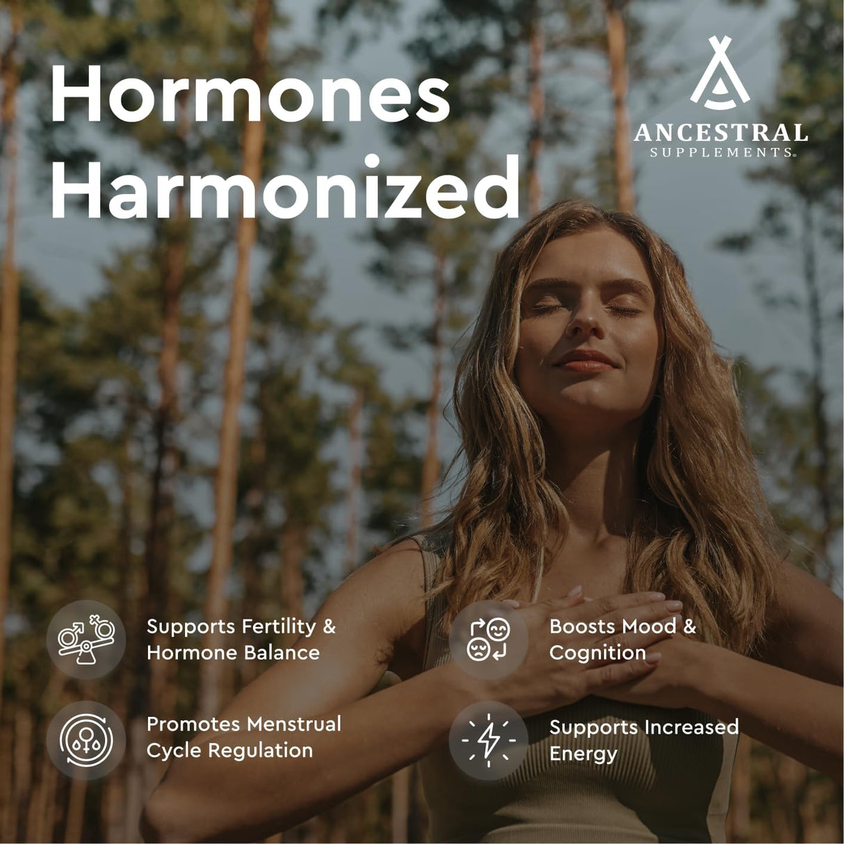 Suplemento hepático FEM alimentado con pasto para mujeres