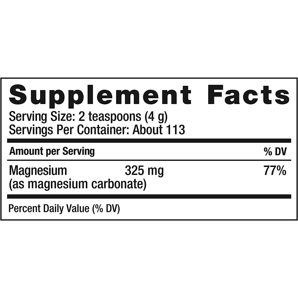 Suplementos Alimenticios Magnesio anti estrés orgánico