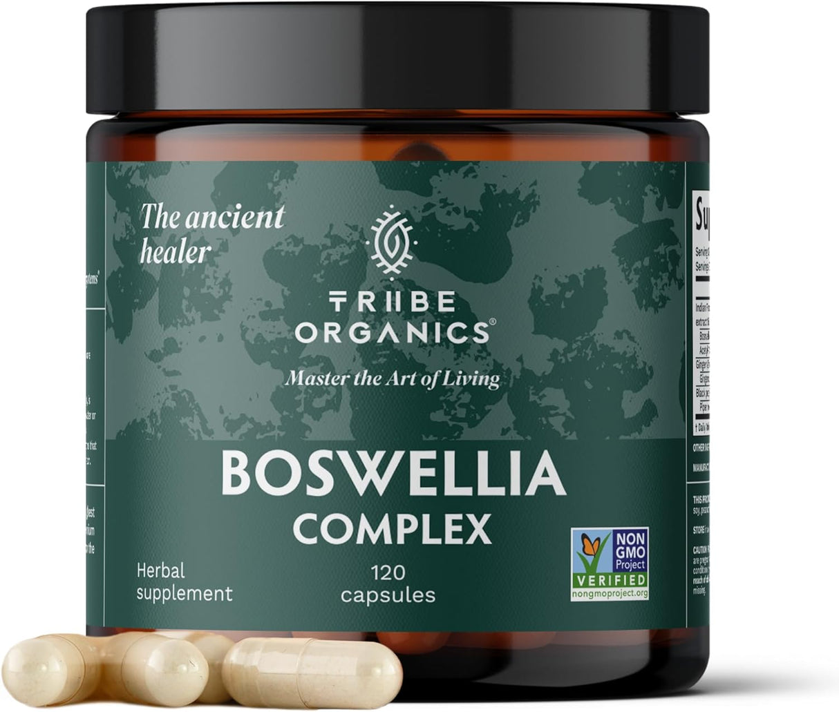 Suplemento Boswellia Serrata Complejo para Articulaciones y Músculos