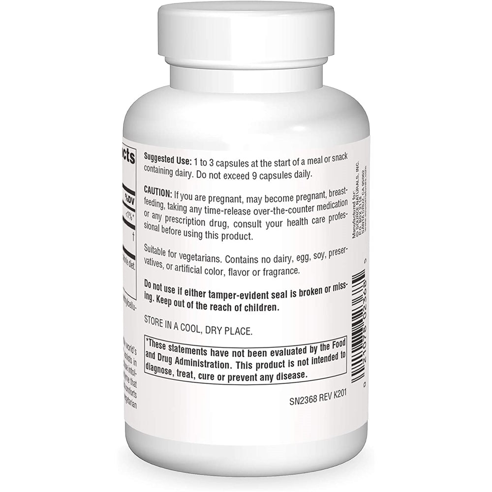 Suplementos Alimenticios Digestión de lactasa