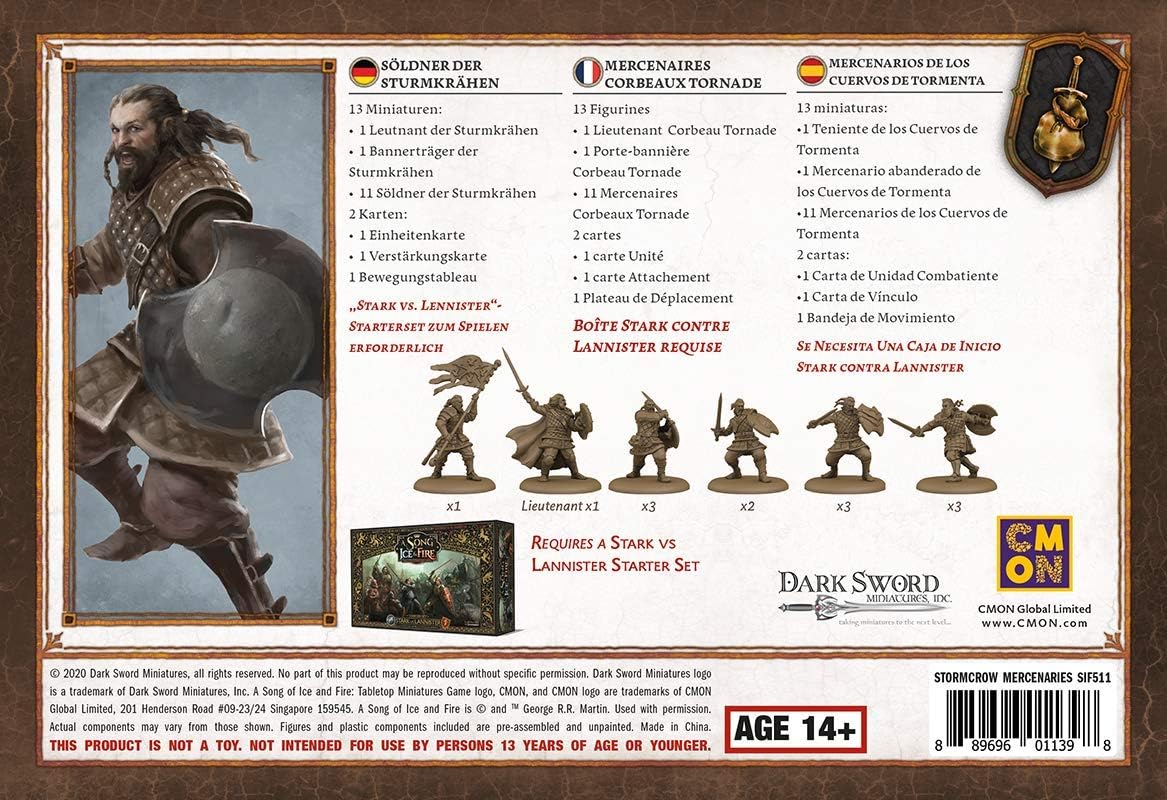 Juego de Estrategia CMON: Stormcrow Mercenaries (Multilingüe)