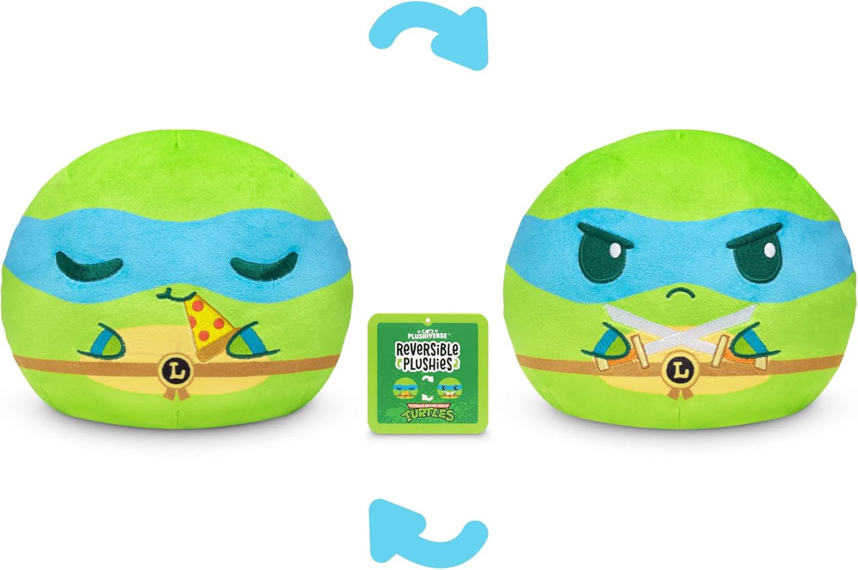 Plush reversible TMNT Leonardo - TeeTurtle - Kawaii suave 6
