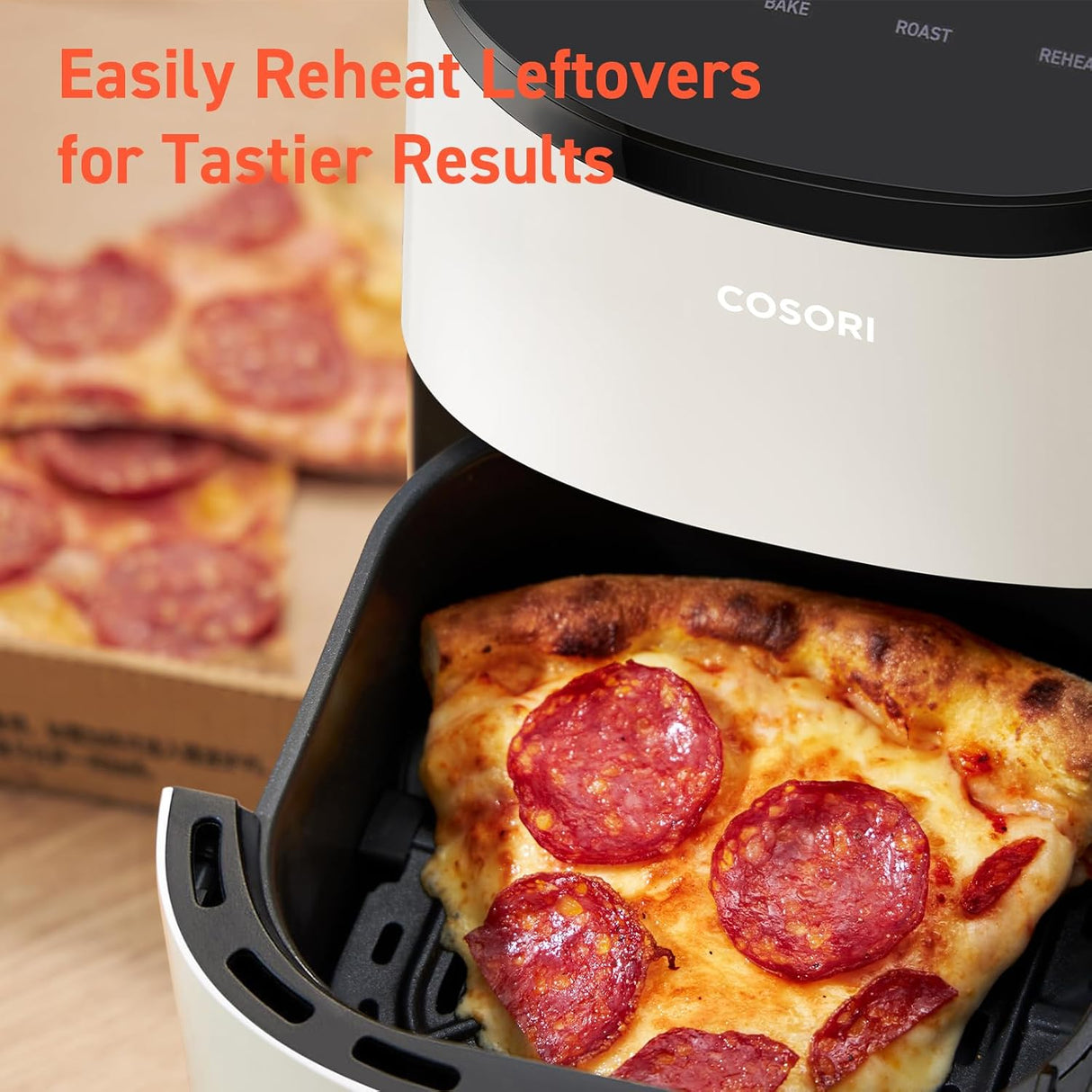 Freidora de aire COSORI 2.1 Qt, 4 en 1, compacta y silenciosa