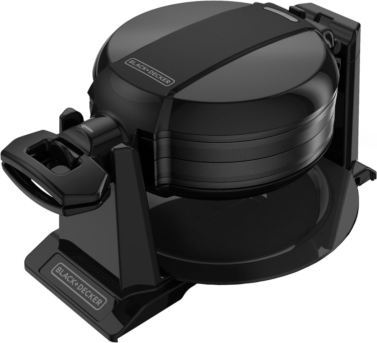 Waffle Maker Rotativo BLACK+DECKER, fácil de usar, WMD200B