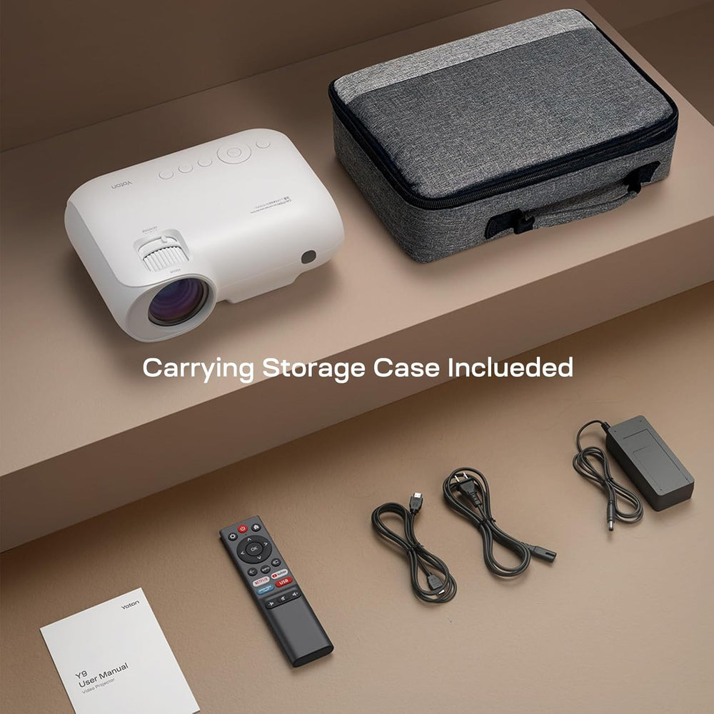 Proyector YOTON Y9 4K, WiFi, Bluetooth, 20000 lúmenes, 2024