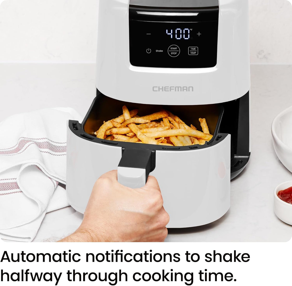 Mini Freidora de Aire 2 Qt CHEFMAN - Digital, Compacta, Modelo: