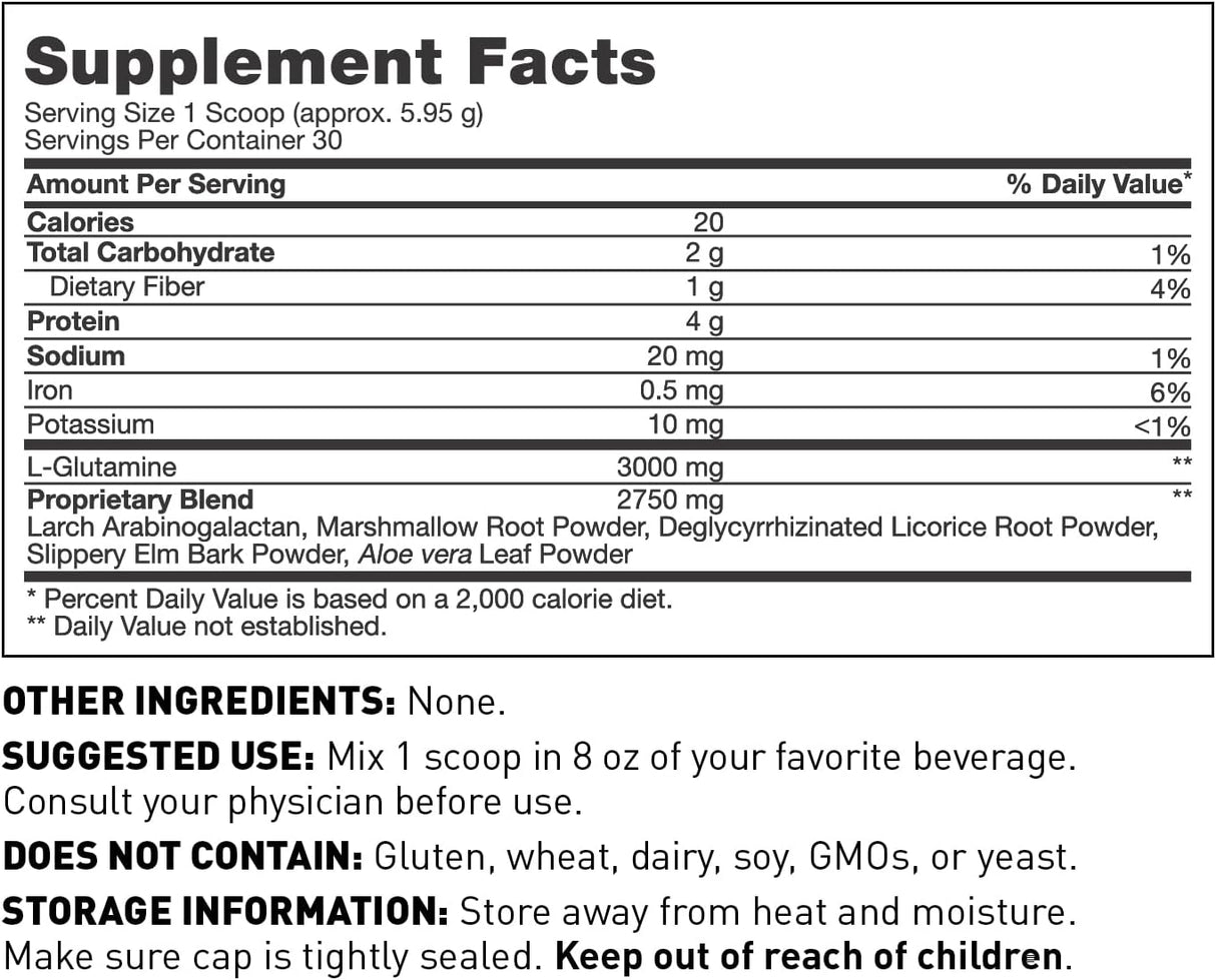 Suplementos Alimenticios Polvo revive el intestino con fugas