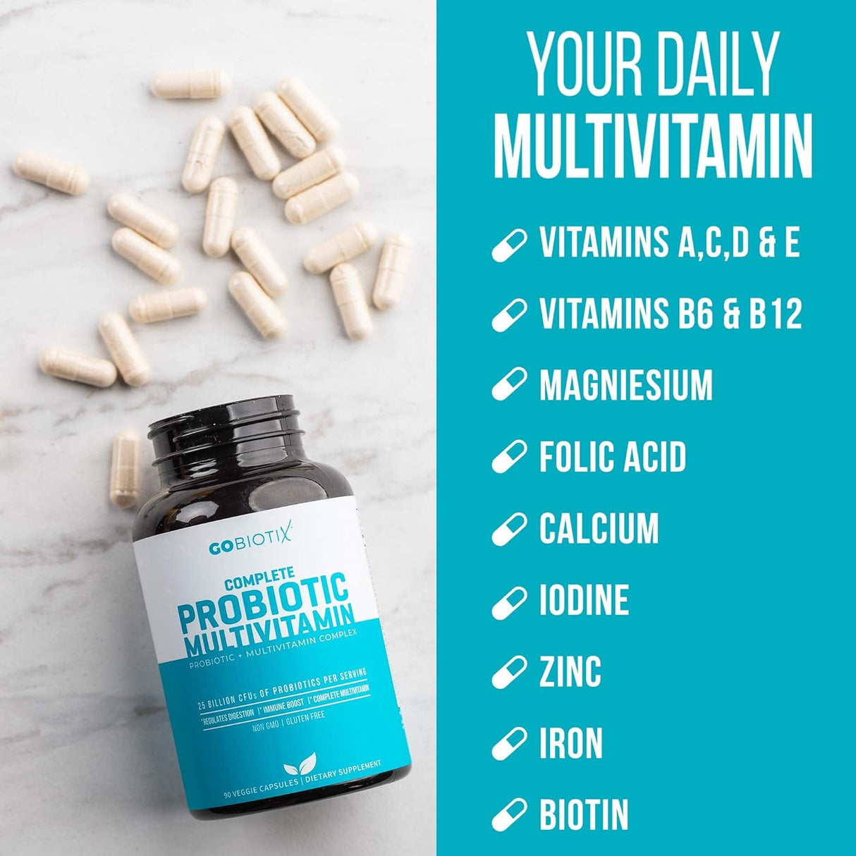 Suplementos Alimenticios Multivitamínico probiótico