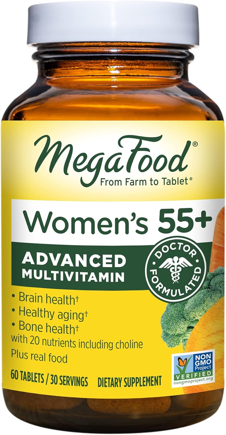 Suplemento Multivitamínico de 55+ para mujer vitamina D