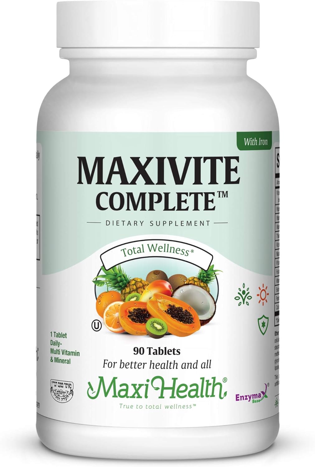 Suplemento Maxi Health MAXIVITE Multivitamínico y mineral