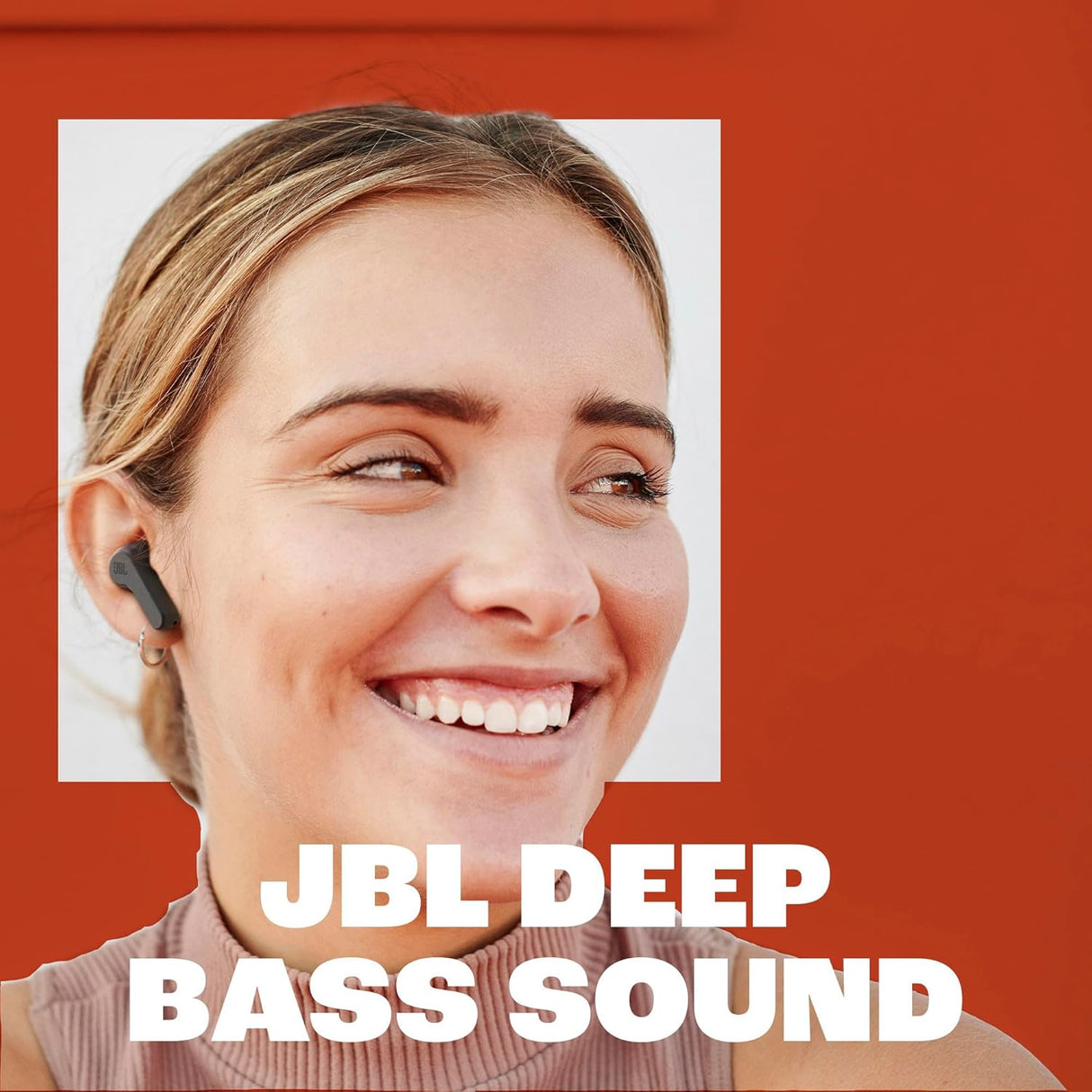 Auriculares Inalámbricos JBL Vibe Beam, Sonido Profundo, 32h