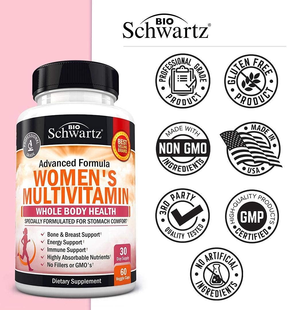 Multivitamínico para mujeres con vitamina D3 - Apoyo inmunitario