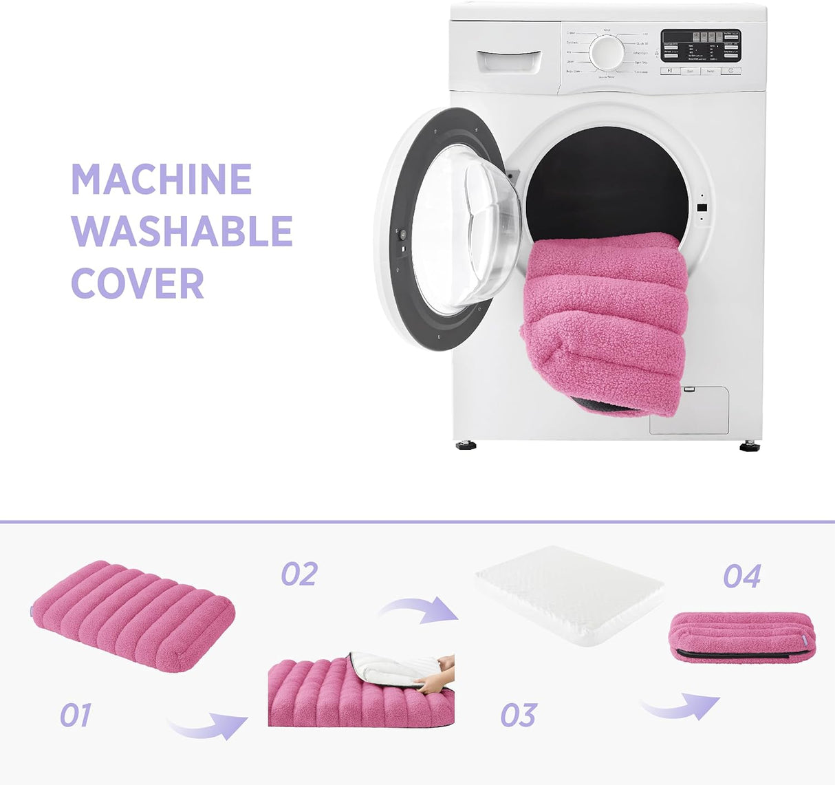 Cama ortopédica de espuma para perros grandes impermeable