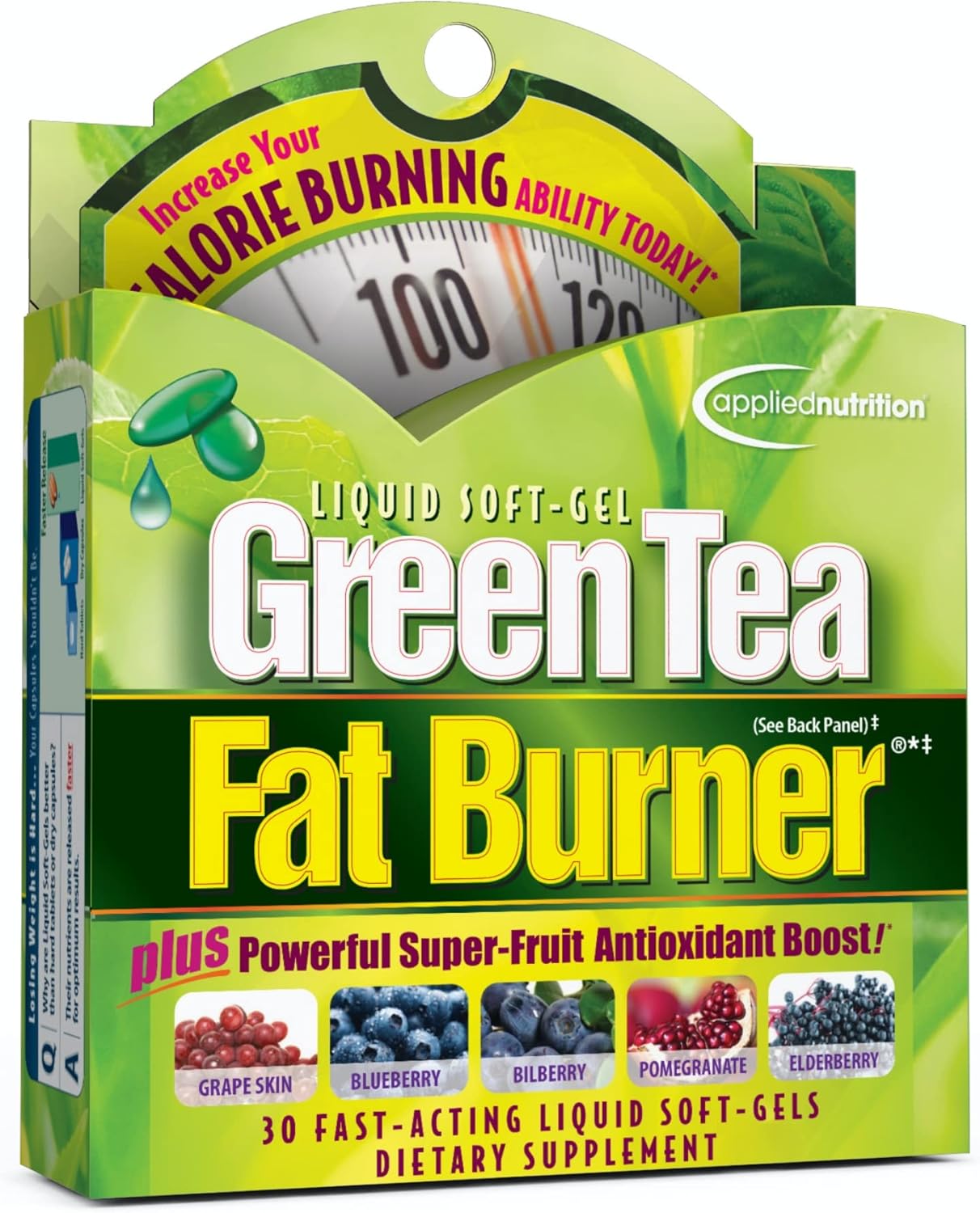 Suplemento Nutrition Quemador de grasa de té verde 30 geles