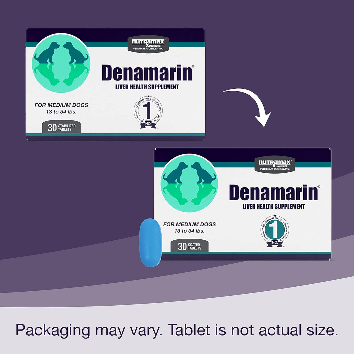 Vitaminas o Tabletas de denamarina para gatos y perros