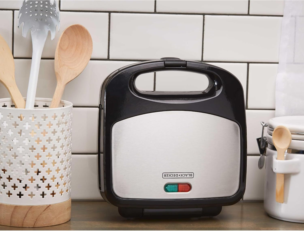 Waffle Iron 3 en 1 BLACK+DECKER, Placas Removibles WM2000SD