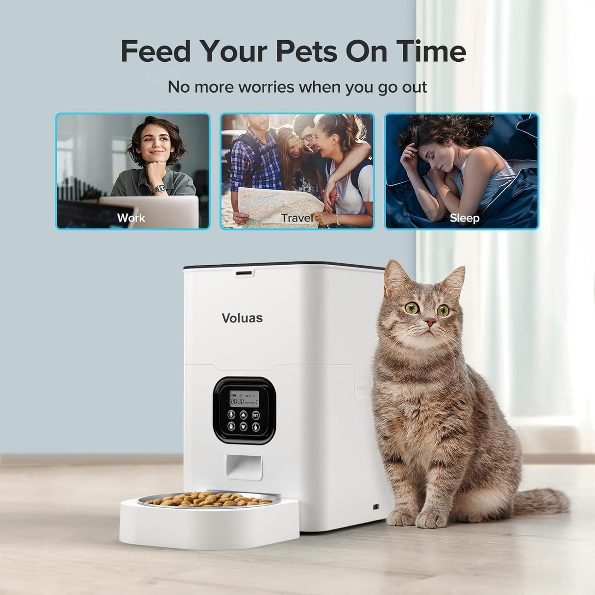 Comederos y Bebederos automáticos para gatos